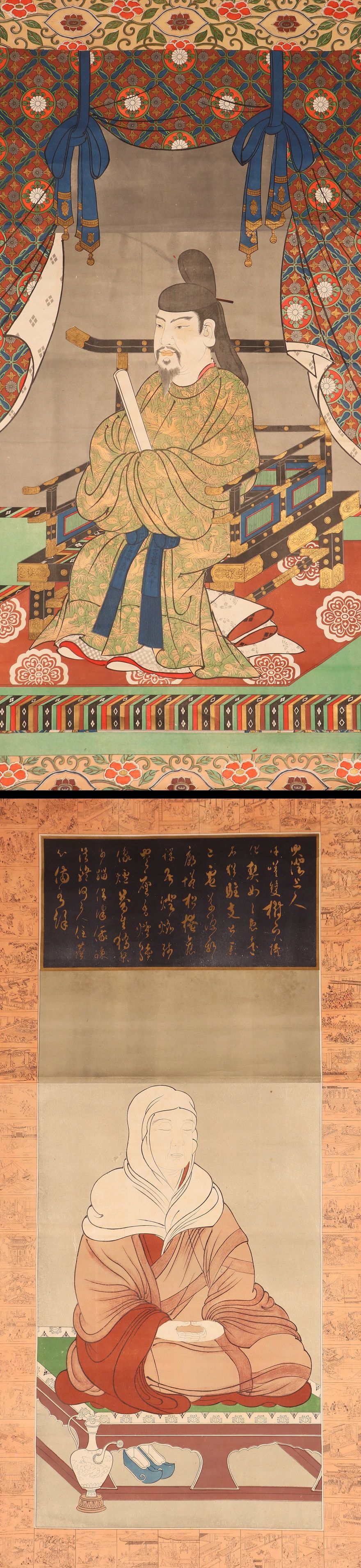 「天台宗関係木版4種」伝教大師 恵心僧都他 木版画 4枚|比叡山延暦寺 最澄 天台宗関係木版4種」伝教大師 恵心僧都他 木版画 4枚|比叡山