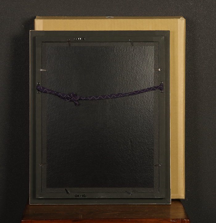 伝来】sh6090 額装 敦煌壁画 観音図 仏画 中国画